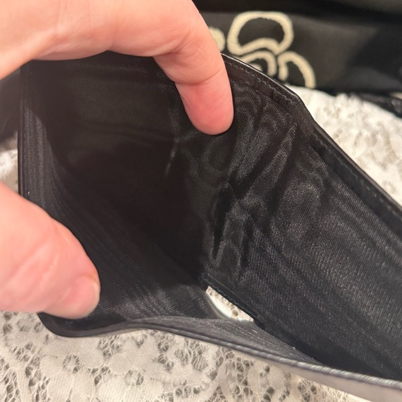 Salvatore Ferragamo Black Leather Wallet - Picture 5 of 6